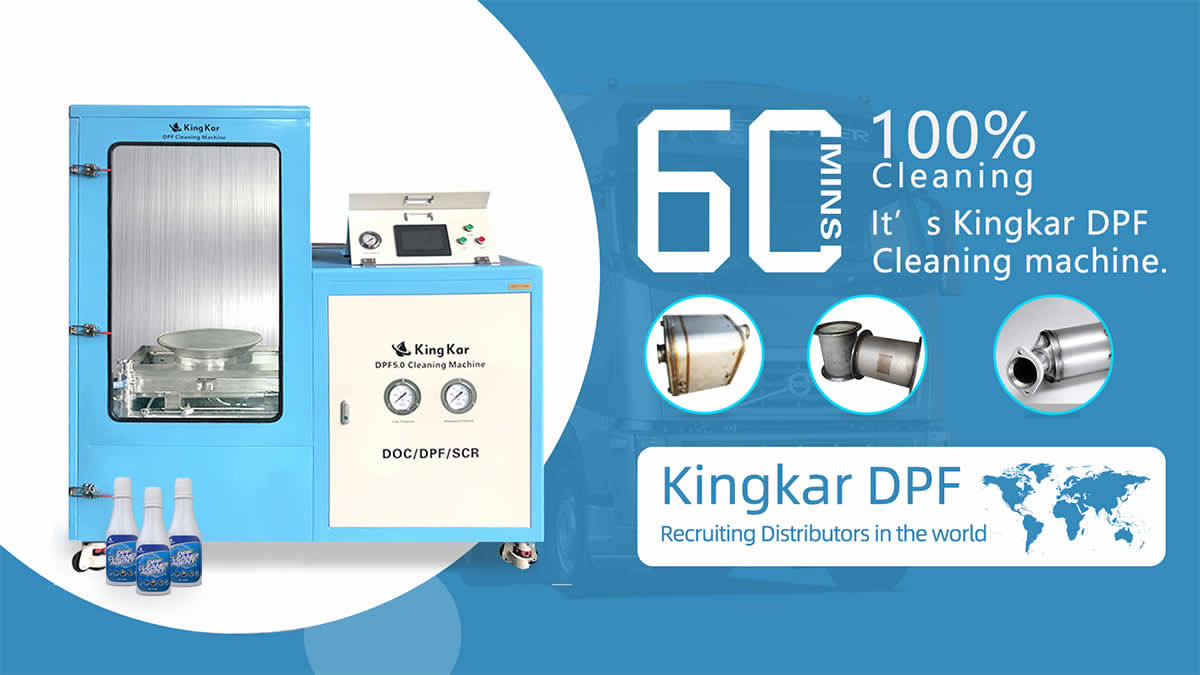 Máquina de limpieza DPF 5.0 - KingKar